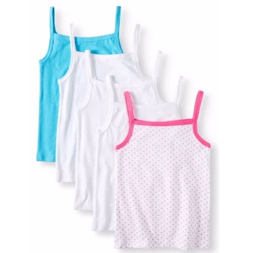 Toddler Girls' Singlet Underwear Camisole Top -5 Pcs