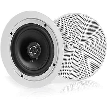 Compact 3-inch Ceiling Loudspeaker - White