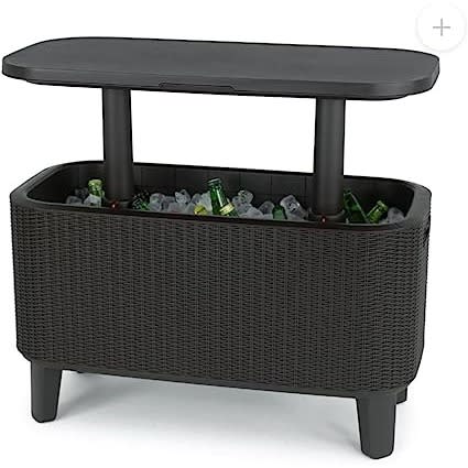 Bevy Bar Table And Cooler Combo