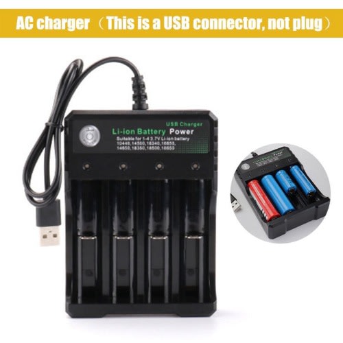 USB Smart Universal - 4 Slot Battery Charger