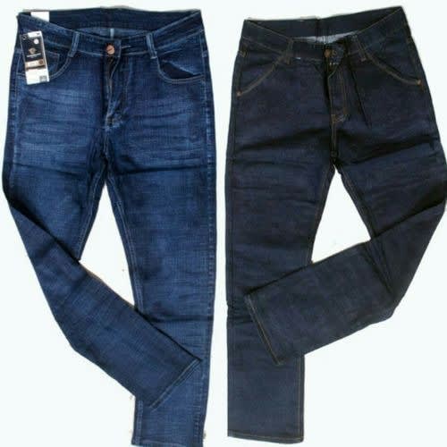 2 In 1 Men Jeans Black And Blue