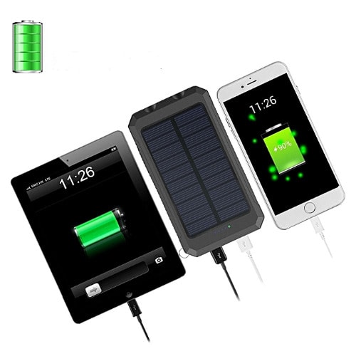 Solar Charger, Solar Power Bank 20000mah