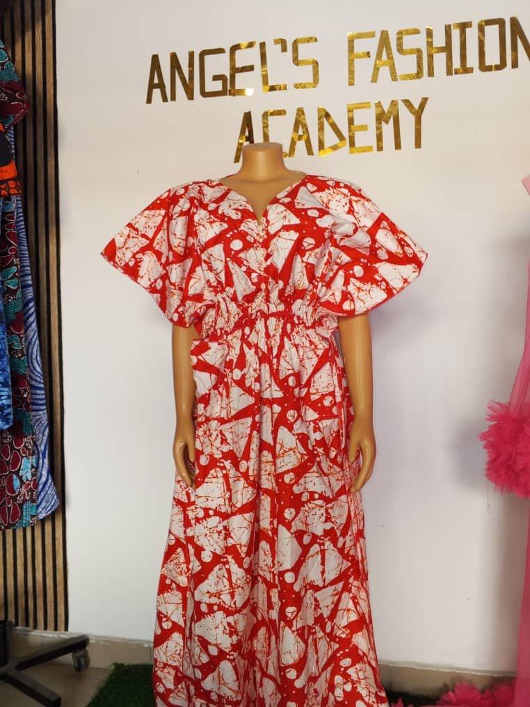 Classy Ankara Bubu dress