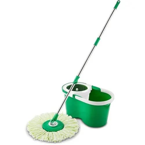 Spinning Mop Stick & Bucket Set