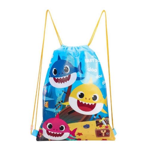 Baby Shark Pull String Bag