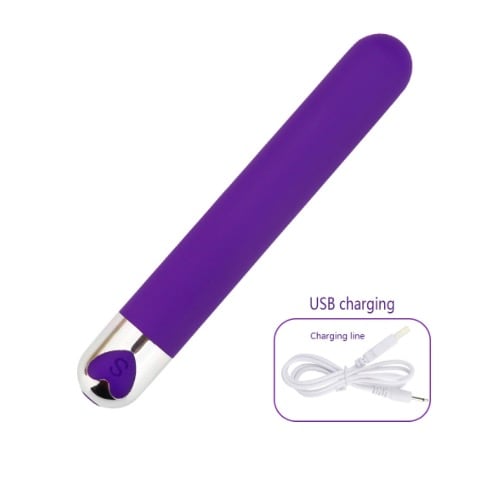 Long Bullet Vibrator Purple