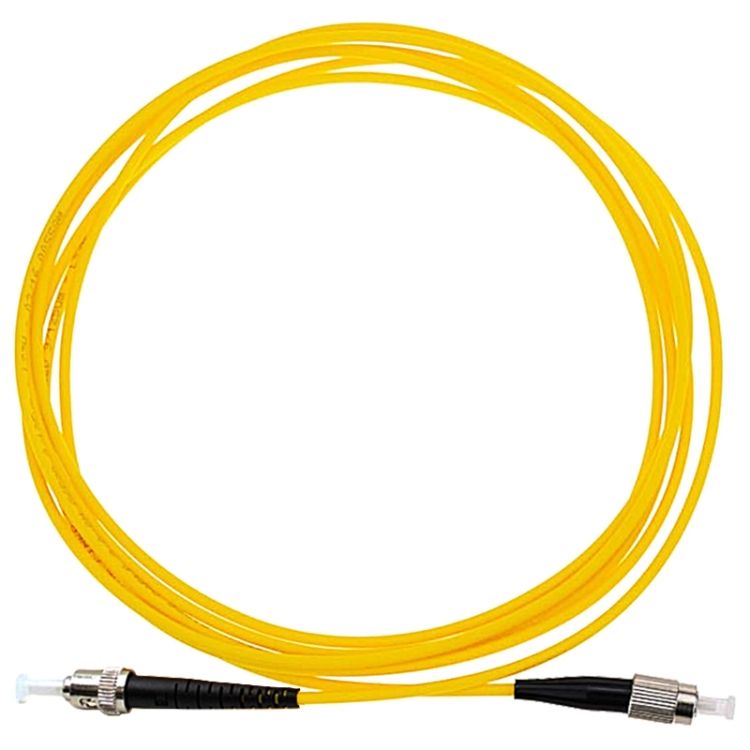 3m FC-ST Single-Core Single Mode Fiber Optic Jumper