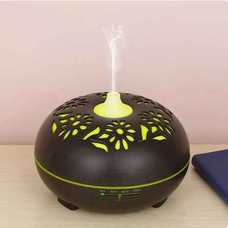 Essential Oil Diffuser Mist Humidifier Diffuser - Black - 550ml