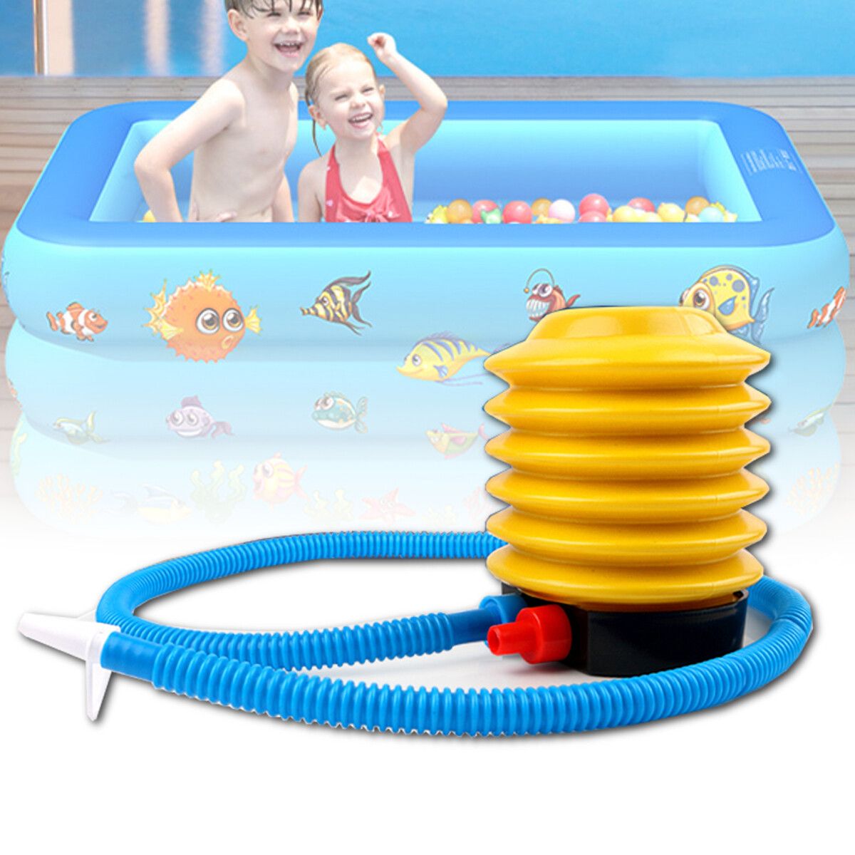 Foot-operated Balloon Pump Can Inflate Balloons, Swimming Rings And Supplies