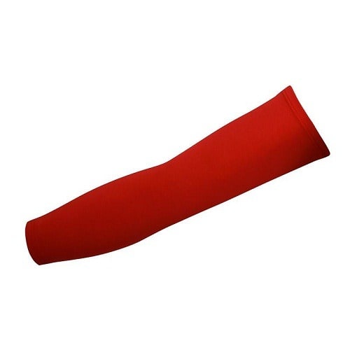 Basket Ball Sport Shooting Stretch Wristband Long Sleeve - Red