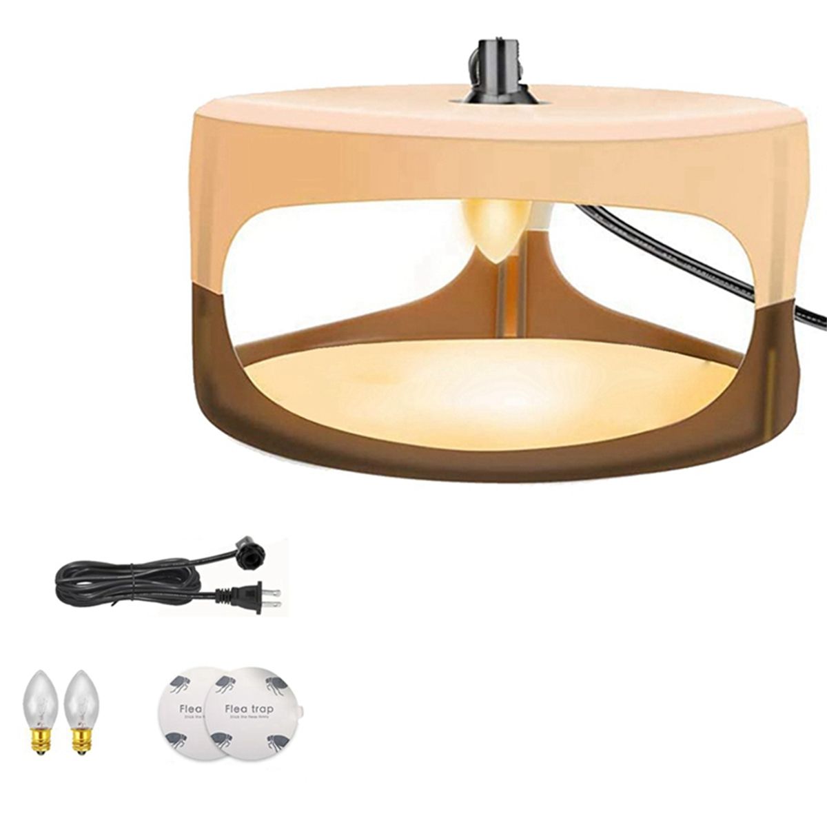 Fleas Traps for Inside Home,Flea Light Trap(US Plug)