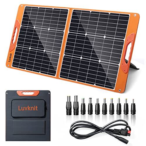 100 Watt Portable Solar Panel For Power Station Foldable 100