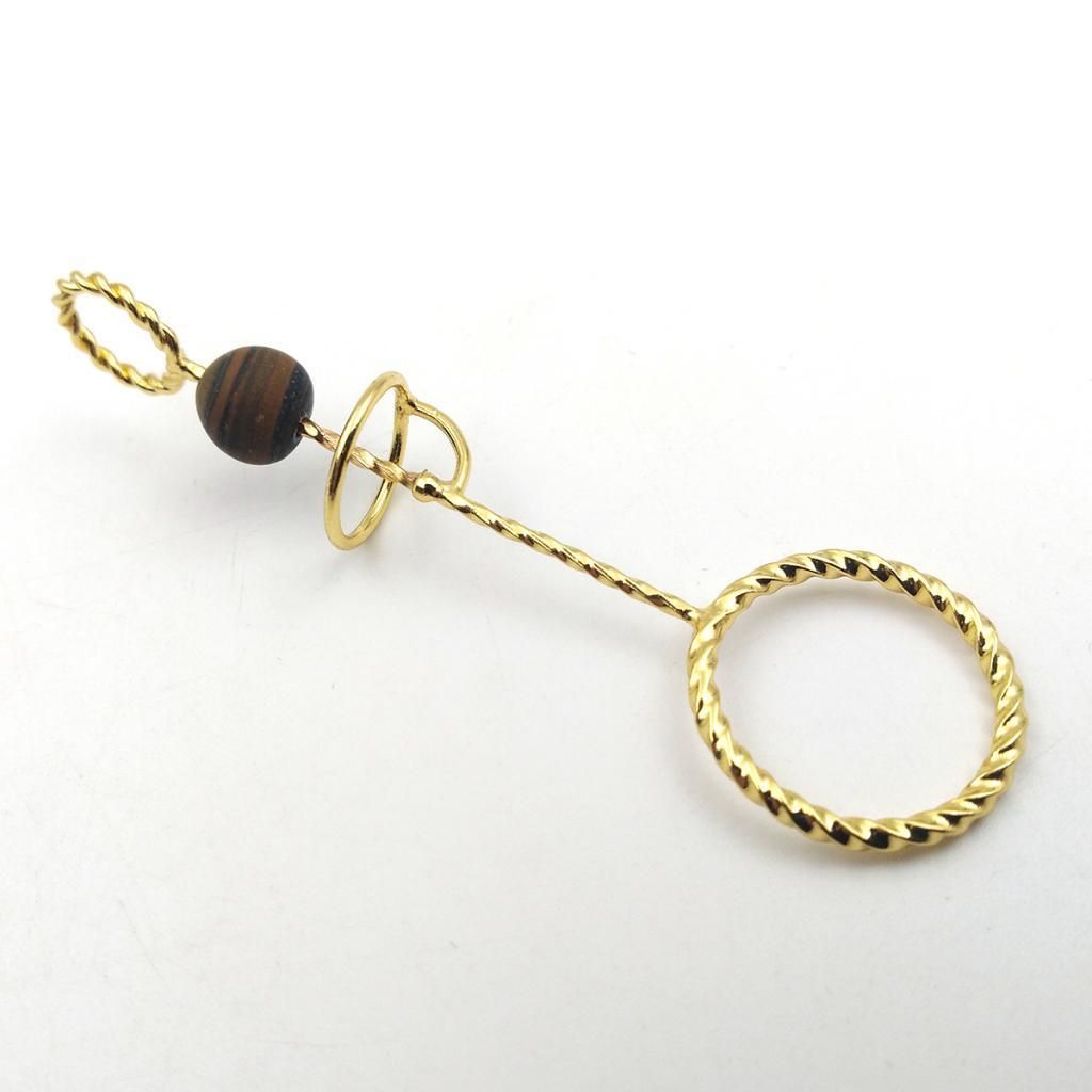 Metal Ring Finger Hand Rack  Holder For Man's Regular Smoking