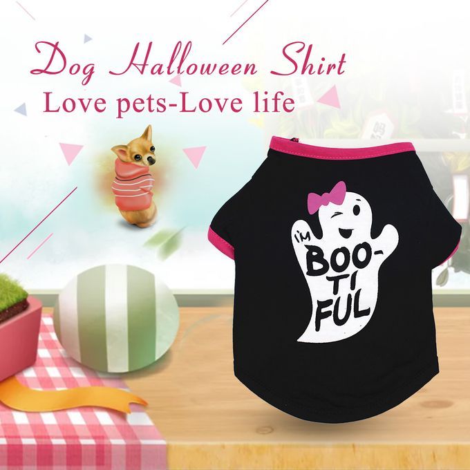 Dog Halloween Shirt Pet T Shirt Dog Pet Clothes Pet-XL Size