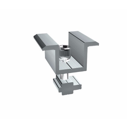 Solar Panel Mid Clamps - 4 Pcs