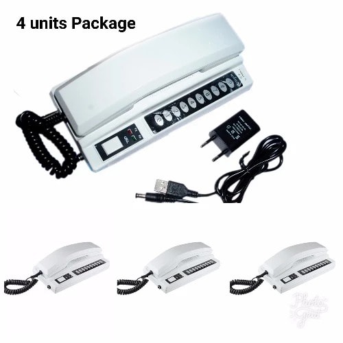 Wireless Intercom Long Range - 4 Users