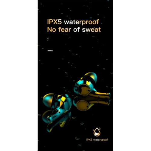 Pt08 Tws Stereo Headset Waterproof- Bluetooth Earphone With Charging Box