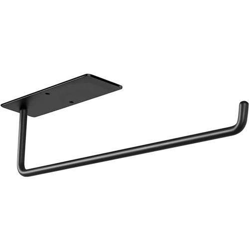 Black Kitchen Tissue Holder Under Cabinet,Self
