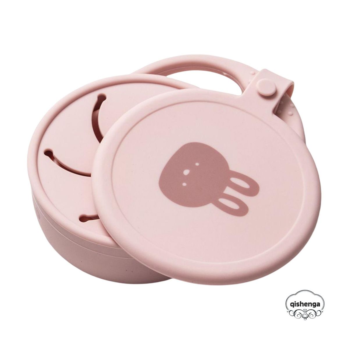 Silicone Snack Cup Foldable Snack Box For Children BPA Free