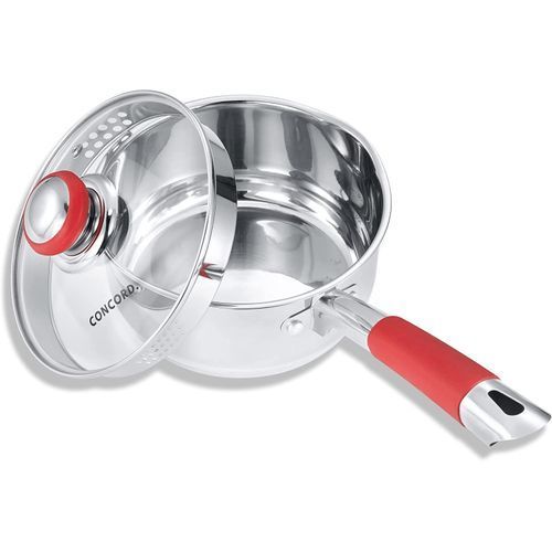 Concord 2 Quart Stainless Steel Saucepan With SIMPLE POUR