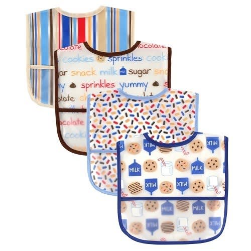 Easy Wipe Clean Peva Baby Bibs