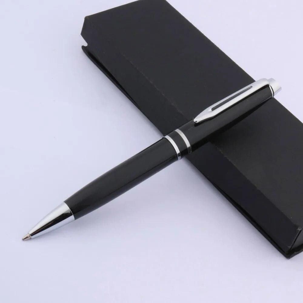High Quality Office Pen Arrow Decoration Silver And Black Ballpoint Pen