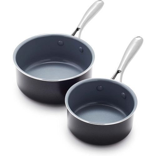 GreenPan Swift Healthy Ceramic Nonstick, 1QT And 2QT