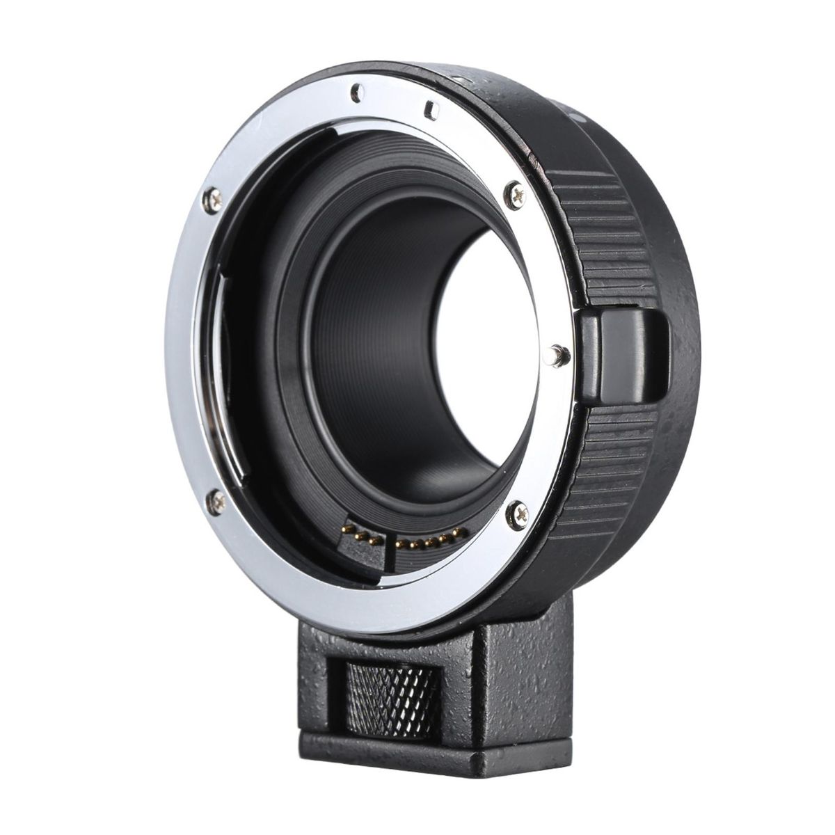 Andoer EF-EOSM Lens Mount Adapter Support Auto-Exposure Auto-Focus and Auto-Aperture for Canon EF/EF-S Series Lens to EOS M EF-M M2 M3 M10 Camera Body Support Image Stability