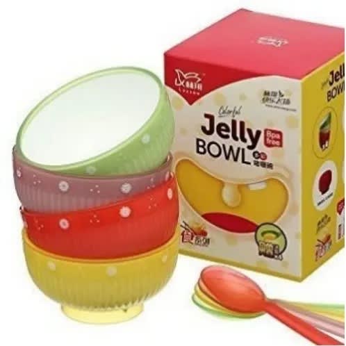 Unbreakable Jelly Bowl - Set Of 4