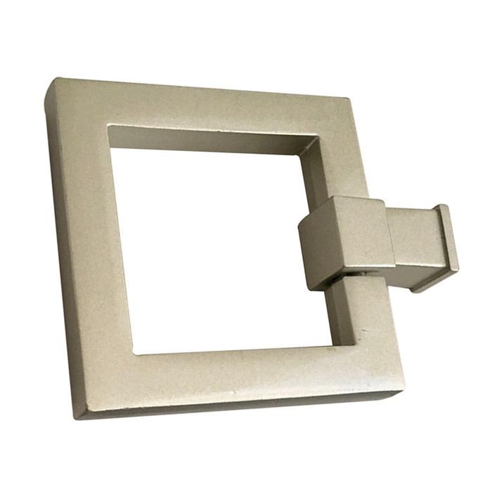 1xBrass Cabinet Door Handle Square Cupboard Pull Furniture Door Decor