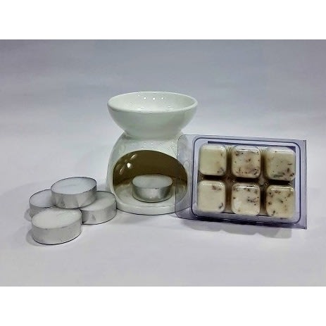 Oil Burner And Tea Light Set - Sweet Wood