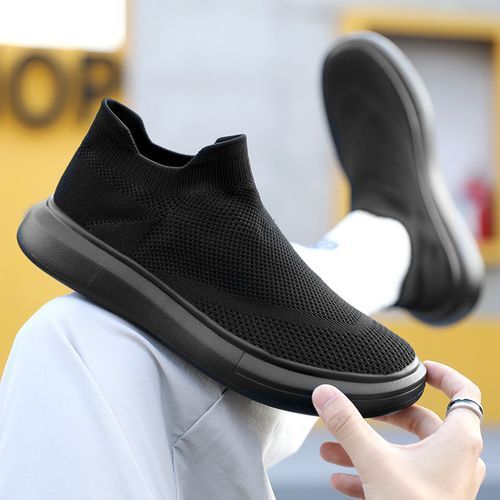 Men's Mesh Comfortable Breathable Round Head Outdoor Hiking Shoes