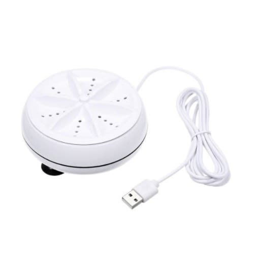 Mini Ultrasonic Turbine Washing Machine With Adapter