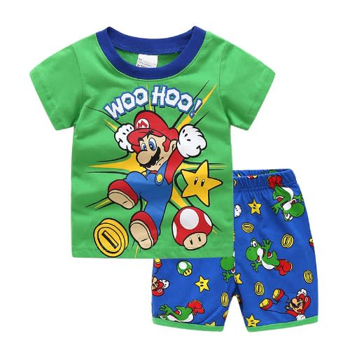 Cartoon Character Girl's Set - Top + Pant