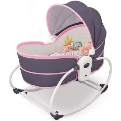 5 In 1 Napper + Bounce + Chair + Rocker With Removable Bassinet
