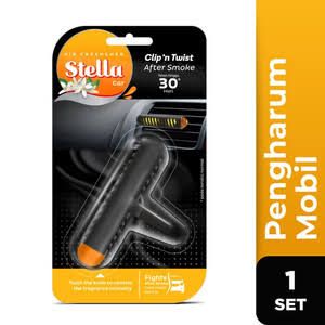 Clip N Twist After Smoke- Car Freshener,Car Perfume(orange)