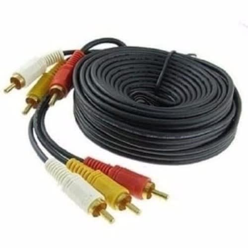 Rca Av Cable 3 To 3 -10 Meters