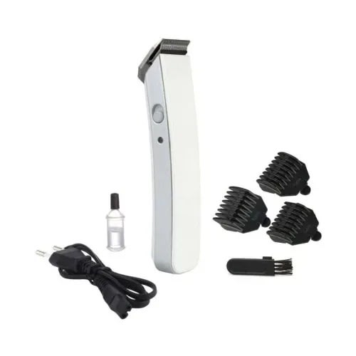 Professional Rechargeable Electric Hair Clipper- Ns-261 - White