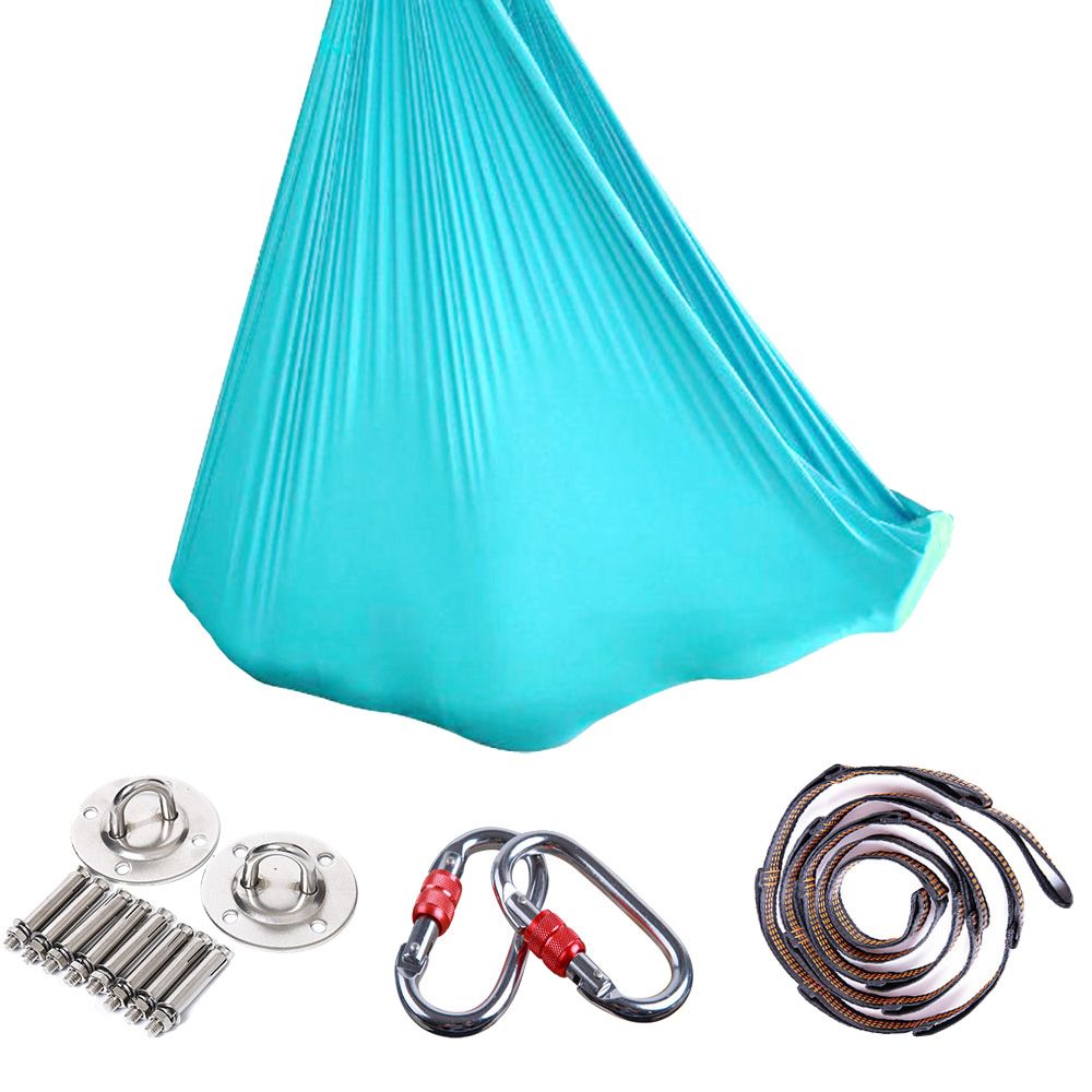 Aerial Yoga Hammock Swing For Antigravity Yoga-Blue