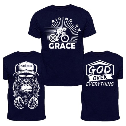 All Blue Everything T-shirt Bundle (3-in-1) - Navy Blue