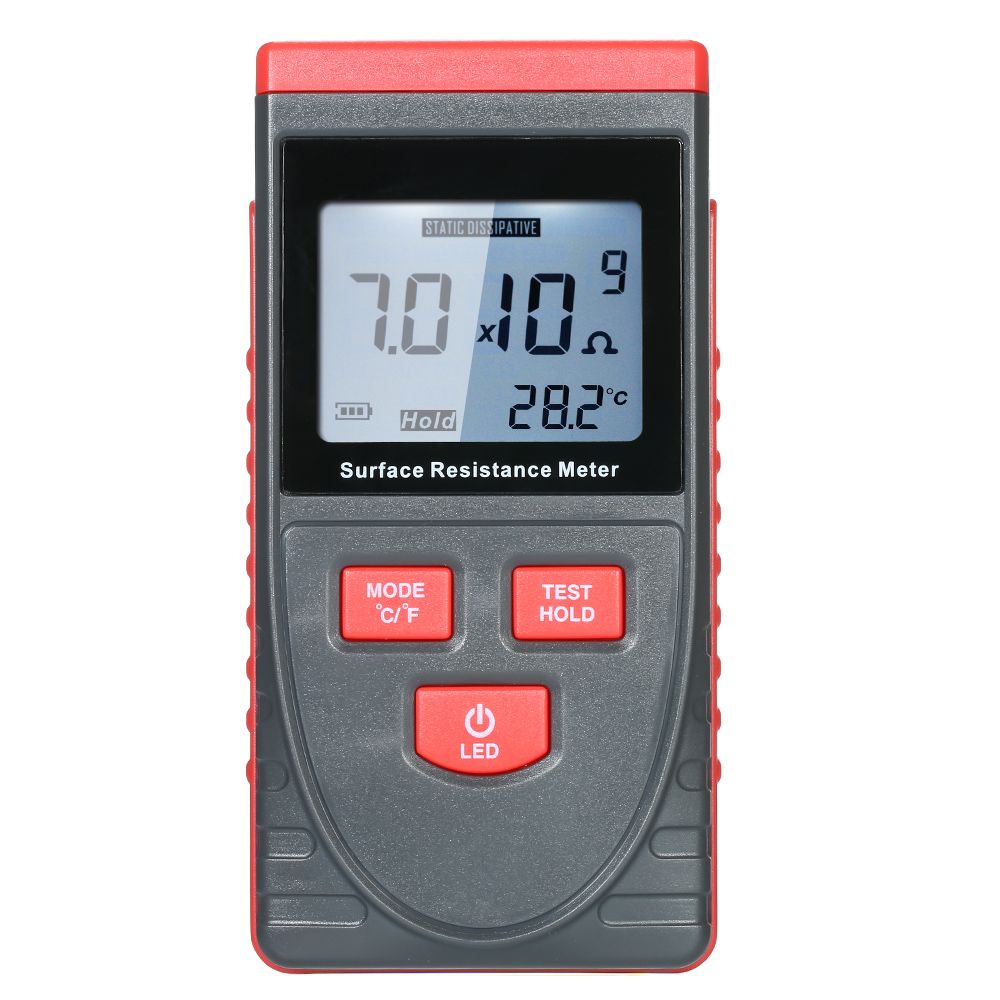 Handheld Surface Resistance Meter Anti-static Insulation