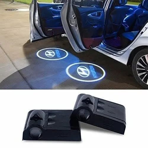 Ghost Shadow Door Light Display Car Logo - Hyundai  - 2 Pieces
