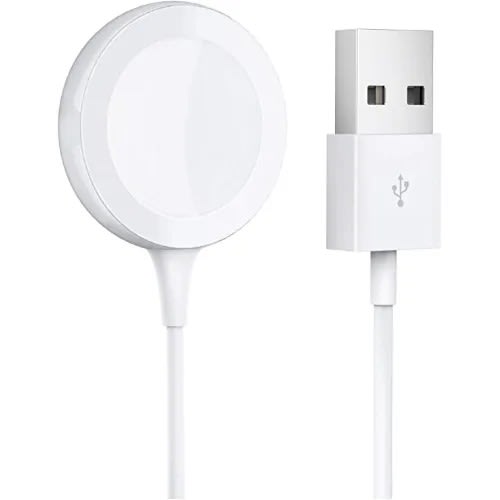 IWatch Charger Compatible With Apple Watch Series Se 6/5/4/3/2/1 - White