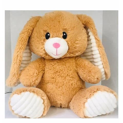 Medium Soft Brown Plush Teddy Bunny