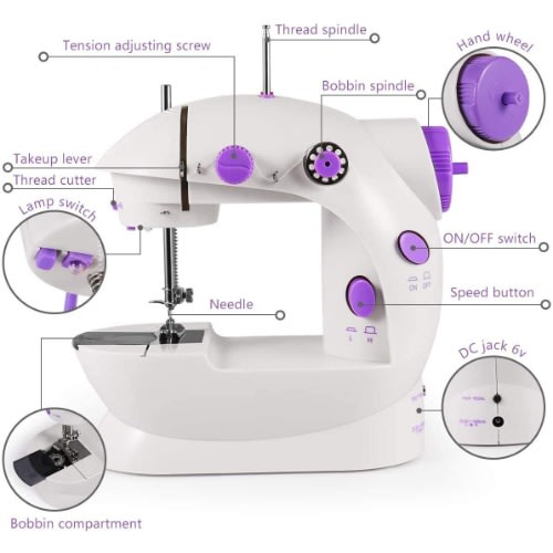 Mini Sewing Machine - Cosdio Portable Electric Crafting Mending Machine