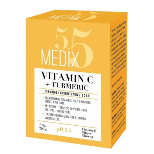 Medix 55 Vitamin C   Turmeric Firming  Brightening Soap - 200g