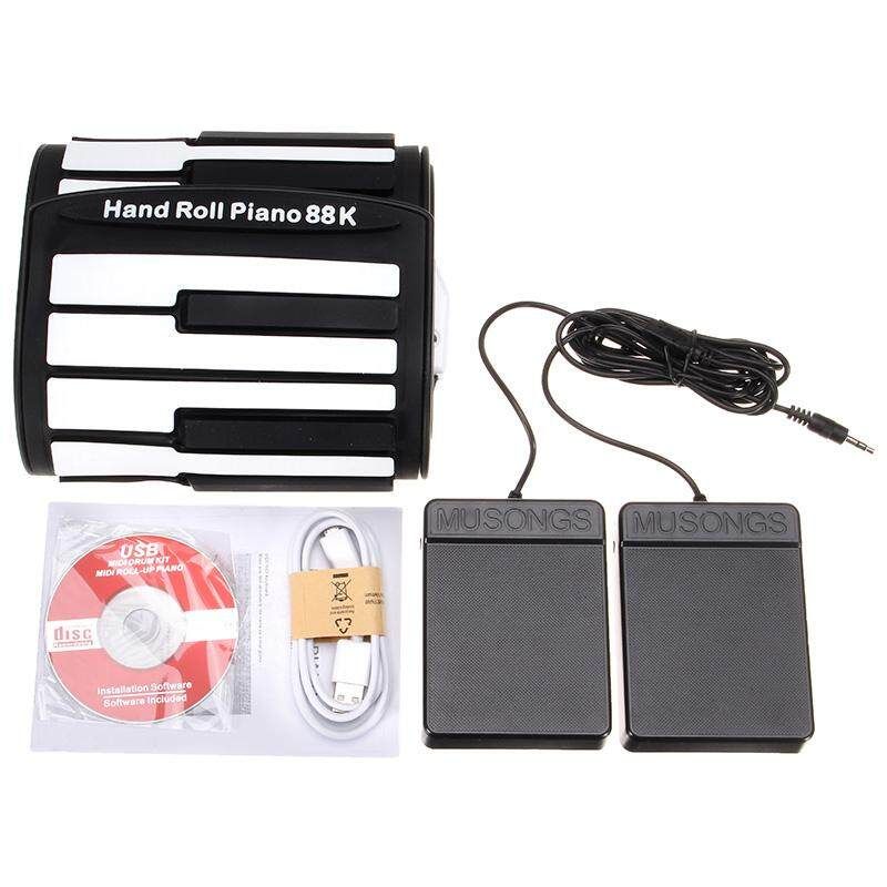 HiFing U61P6/U88P6 USB 61 88 Keys Roll Up Piano For Beginner Kids Toy Gift 88key (88 Key)