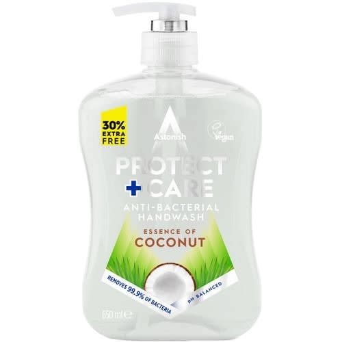 Protect And Care Antibacterial Coconut Hand Wash 650ml
