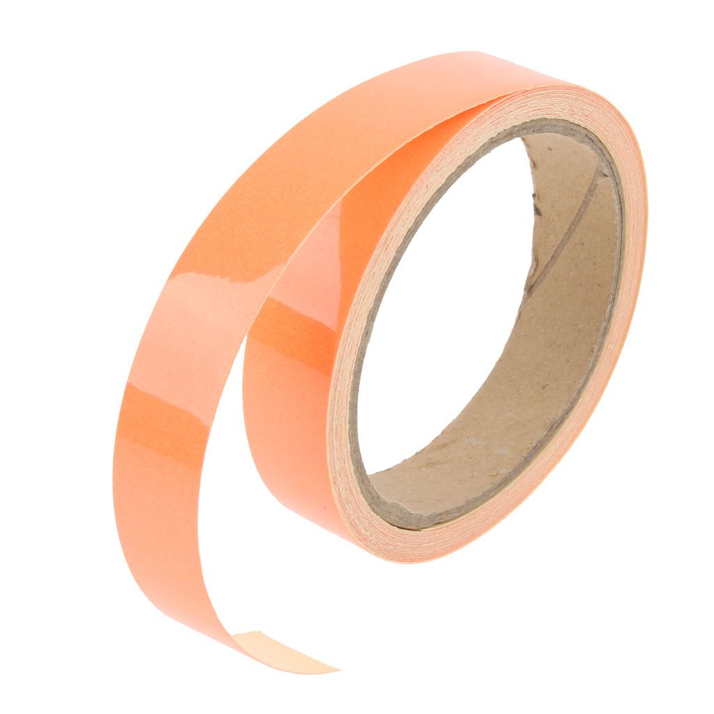 5m Glow In The Dark Sticky Tape Self Adhesive Luminous Saftey Orange