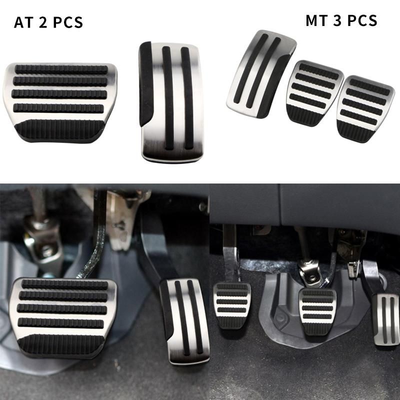 My Good Car for Nissan X-trail T31 ROGUE Qashqai J10 Teana Altima Car Stainless Steel Pedal Cover Parts